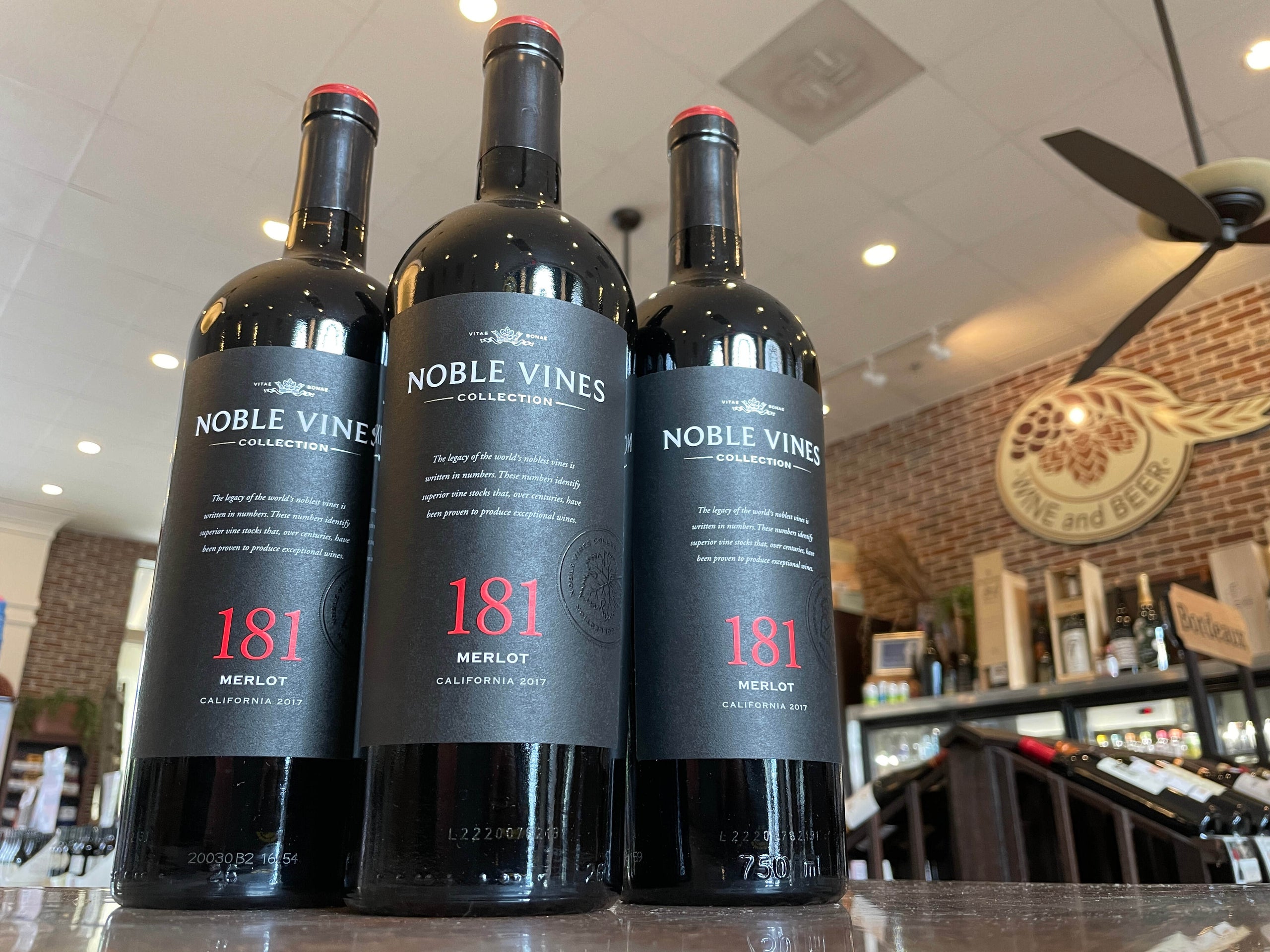 Noble Vines 181 Merlot Downtown Crown Wine Beer Wine Beer