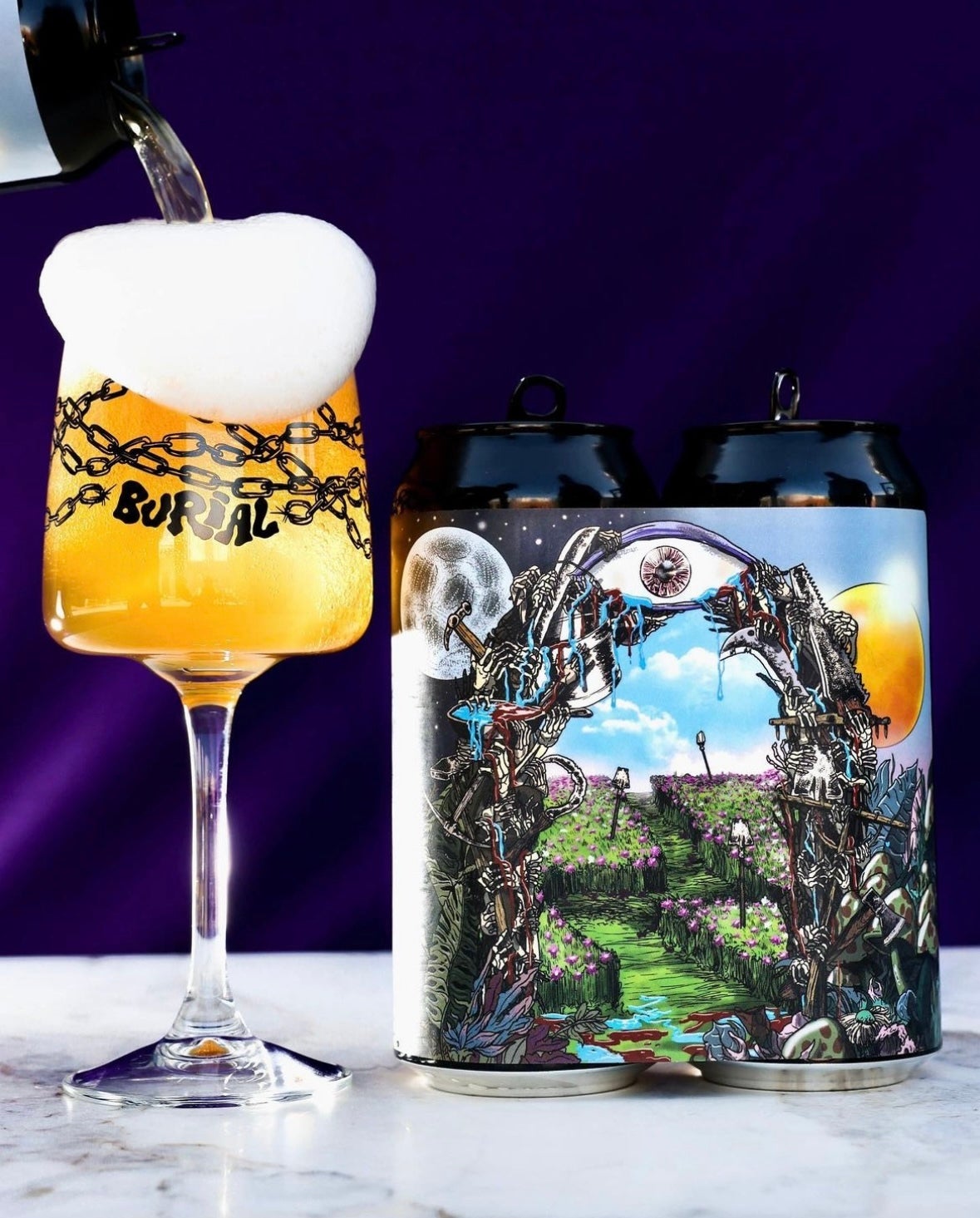 Burial Beer Co. Downtown Crown Wine & Beer Wine & Beer To Go