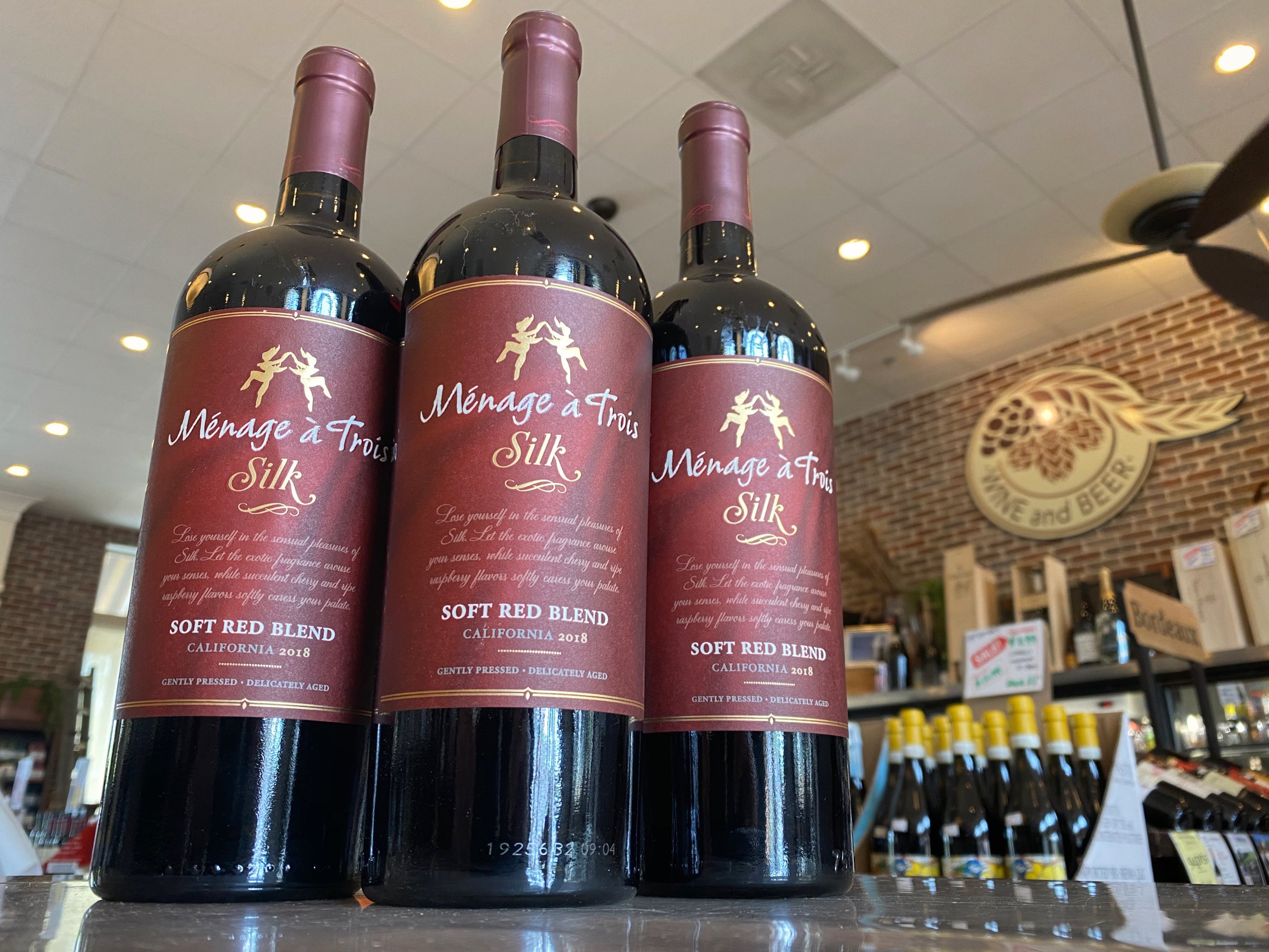 Menage A Trois Silk Downtown Crown Wine Beer Wine Beer To Go